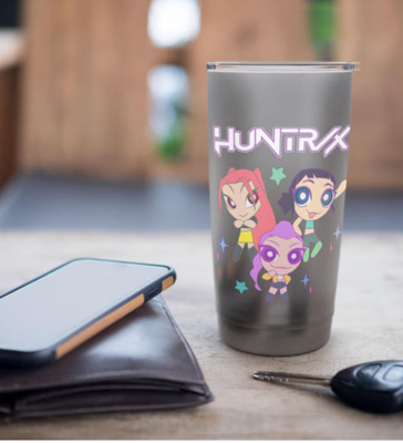 K-Pop Demon Hunters Huntrix Idol Tumbler (20oz) – Official Girl