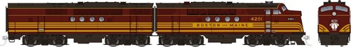 Juego Rapido 53509 HO EMD FT A-B - Sonido y DCC Boston & Maine #4201A, 4201B | Condition: New