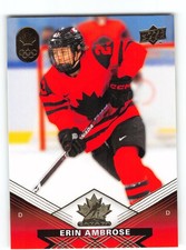 Erin Ambrose 2025 Team Canada Card