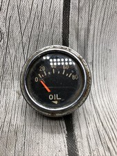 Vintage Oil Pressure Gauge Hot Rod Rat Rod