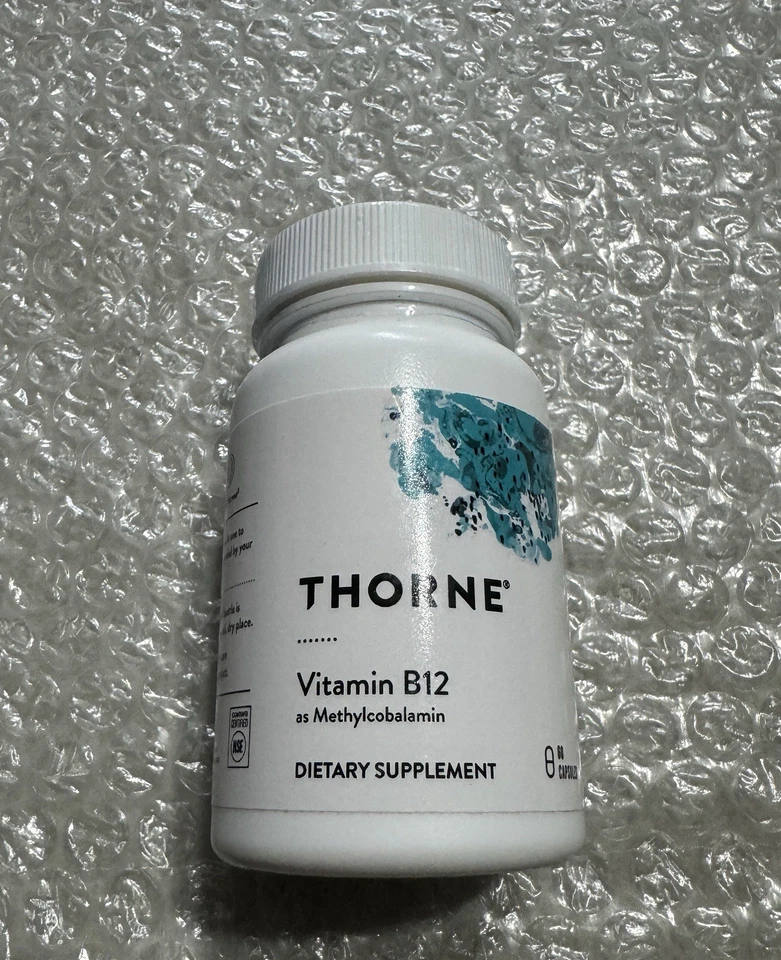 Paquete de apoyo cardiovascular y nervioso THORNE 5-MTHF y vitamina B12 Foto 4 de 4