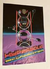 1995  Rare Vintage Hyperbolic All-nighter Rave Flyer Kings Lynn A4