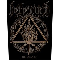 Behemoth - The Satanist Backpatch RüCkenaufnäHer