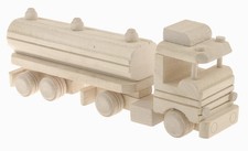  Houten TIR tankwagen eco speelgoed decoupage voor kinderen