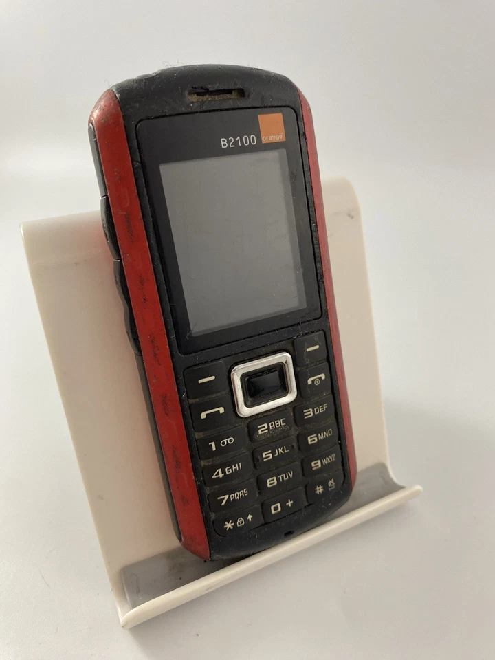 Samsung B2100 Black Orange Network 10MB 1.77" Rugged Mobile Phone Incomplete, photo 2 of 5