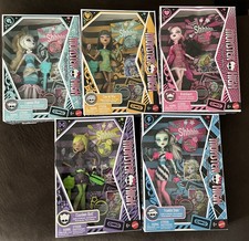 Monster High Dawn of the Dance Creeproduction 2026 Complete Set of 5 NEW IN HAND