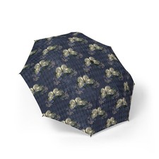 Vintage Floral Pattern Umbrella  Foldable Rain Umbrella