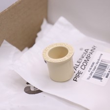 (20-Pk) VPC Spigot x Slip Bushing Fitting Connector CPVC 1/2" 4140-005BC