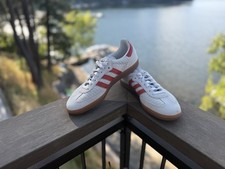 25+ Adidas Samba OG Crystal White Preloved Red for sale | Updated
