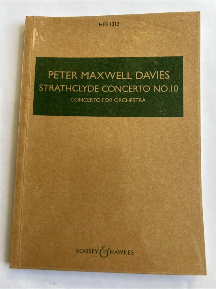 Peter Maxwell Davies, Concerto, Durand , Jean Rivier, Humphrey Searle Symphony - Image 2 of 3