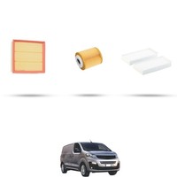 Hoffcar Set Service - 3 Filter FüR Fiat Scudo III 1.5 Multijet 75Kw Von 2022