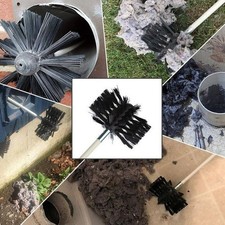 Lint Removal Brush with Nylon Bristles for 100/150mm Dryer and Chimney Vents
