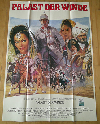PALAST DER WINDE - Kinoplakat A0 ´84 - CHRISTOPHER LEE Amy Irving