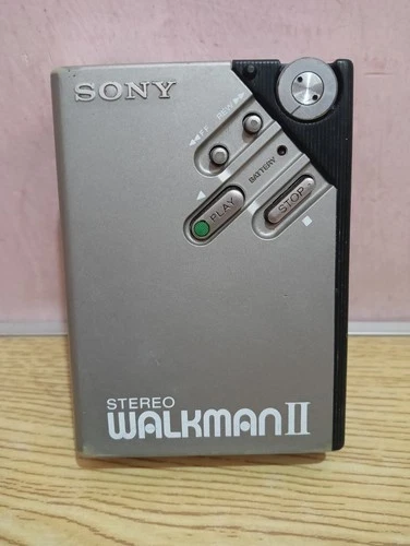 Vintage Sony Walkman WM-2 Stereo Cassette Player For Parts