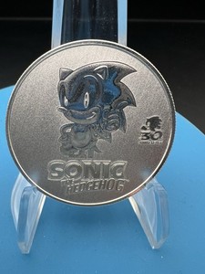 【1オンス銀貨】ソニック・ザ・ヘッジホッグ カラー銀貨 純銀 .999 SEGA 1オンス銀貨】SONICソニック・ザ・ヘッジホッグ 純銀 .999 SEGA 【公式