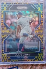 2022 Panini Prizm - Julio Urias #79 Snake Skin Prizm /50