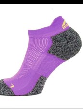 More Mile Challenger Damen Laufsocken lila gepolstert Unterstützung Sport Laufen