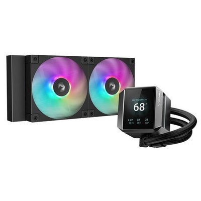 DeepCool Mystique 240 ARGB Liquid CPU Kühler mit 2,8'' LCD Bildschirm