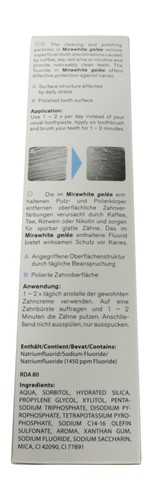 2x Mirawhite Zahnpasta - Bleaching Gelee - hellere weißere Zähne aufhellen - Bild 2 von 3