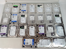 (LOT OF 24) Mixed Brand Model 3/4TB 3.5 Inch Desktop SATA HDD Hard Drives
