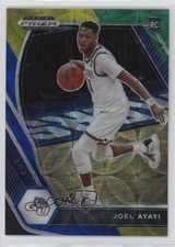 2021-22 Panini Prizm Draft Picks Choice Blue Yellow & Green Joel Ayayi #29 0c2