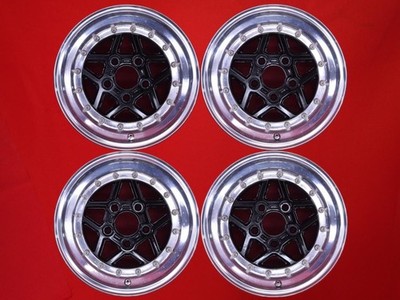 JDM Out of print rare August Japan Feroche aluminum wheels used 4Book No Tires