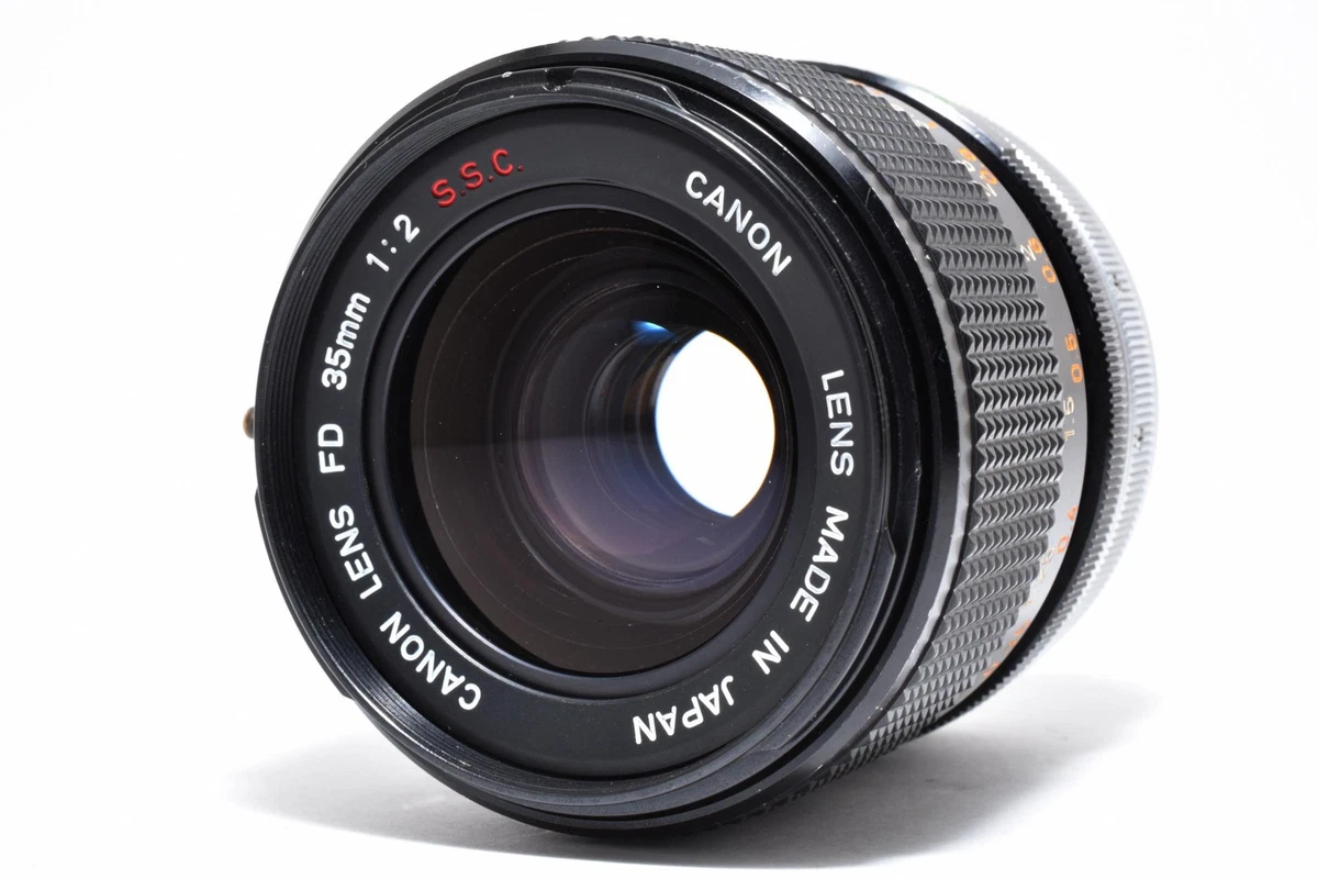 Canon FD 35mm f/2 Camera Lenses for sale | eBay