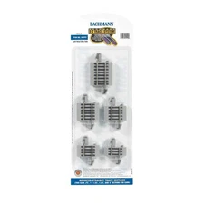 Bachmann HO Scale E-Z Track Assorted Straight Track Sections