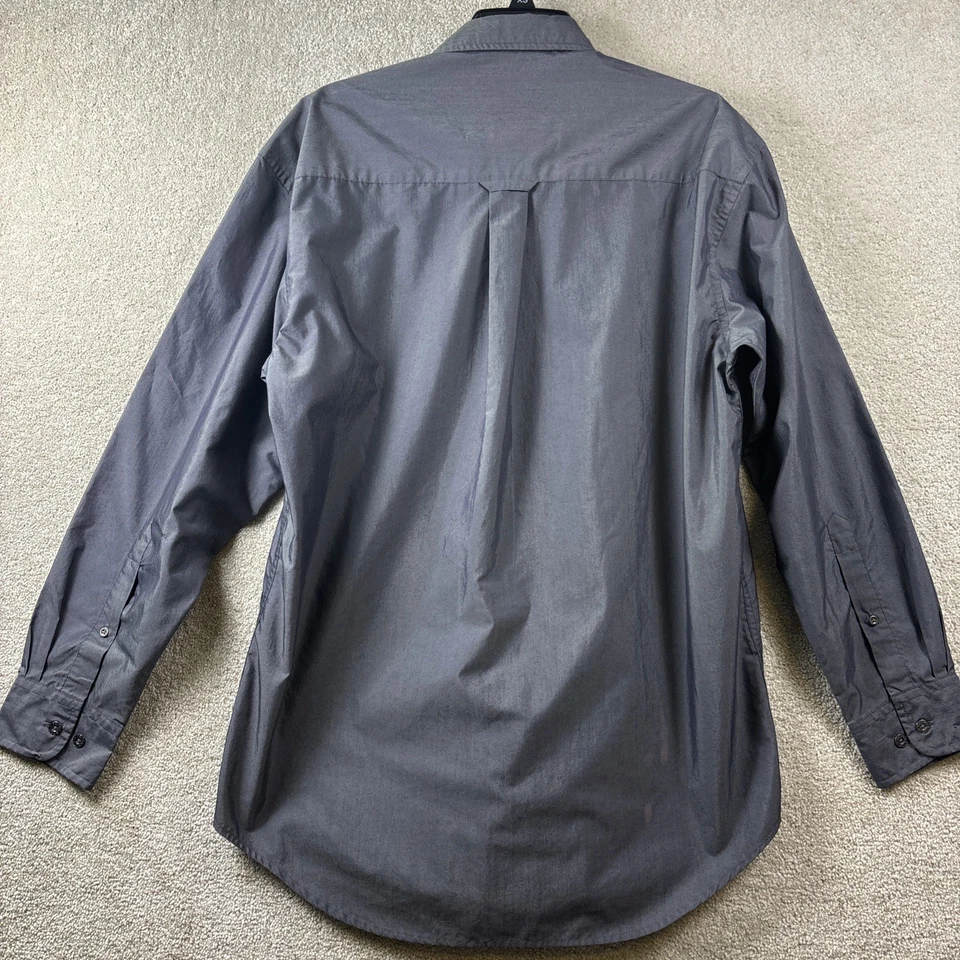 Pendleton Shirt Men's Medium Grey Button Front Western Casual Lightweight *SEE - Image 3 of 4