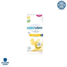 Sensitive 16 Count Unscented Water-Based Bathing Wipes for Sensitive Skin