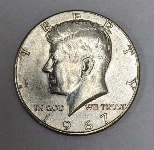 1967 Kennedy Silver Half Dollar UNC