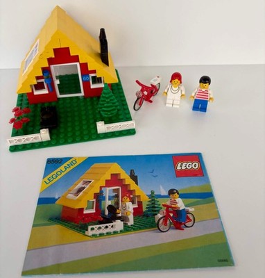 LEGO System Town 6592 Vacation Hideaway Weekend Cottage - 100% vollständig + BA