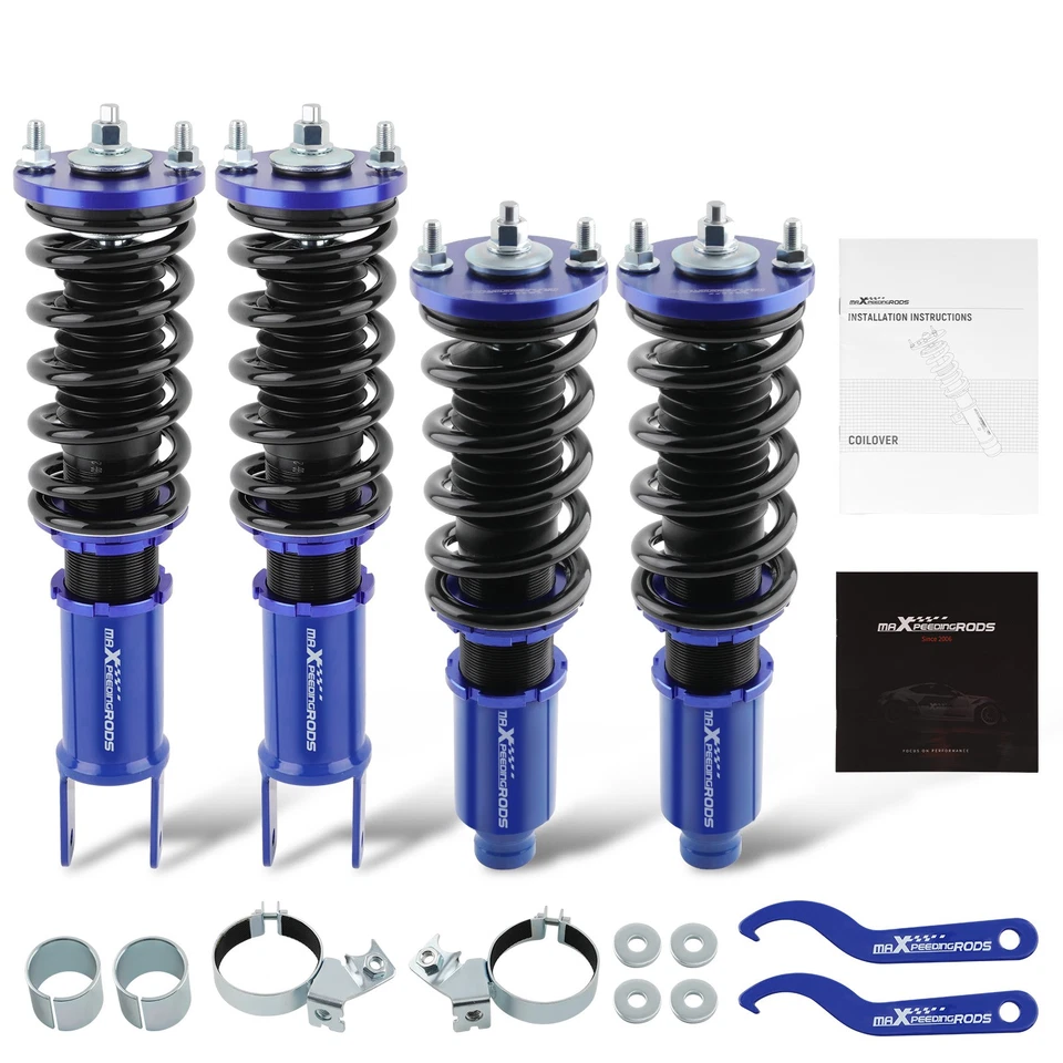 Avant & Arrière Ressort Pneumatique Amortisseurs for Honda Civic EK revenu - Photo 1/1