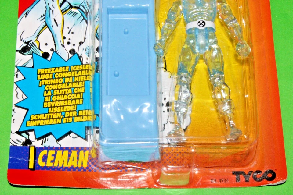 Marvel Uncanny X-Men Series Iceman 1993 figura de acción Tyco X-force Foto 4 de 4