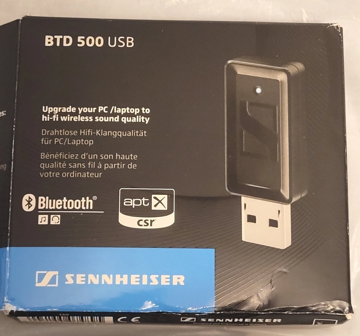 Sennheiser BTD 500 USB - TRUE - USB/Bluetooth Transceiver |