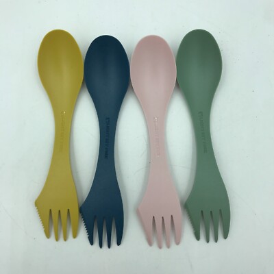 12 Pack! NEW Light My Fire Serving Spork Large Spoon-Fork-Knife Utensils CAMPING