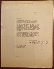 1923 letter SIGNED Kimball Young, Brigham Young's Grandson • Mormon RARE