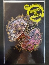 Zombies vs Robots #4 Sub Cover IDW VF/NM Comics Book