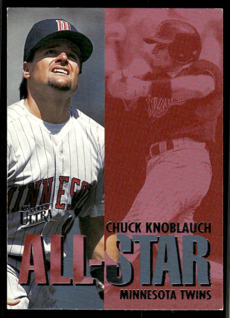 1995 Ultra #9 Chuck Knoblauch All-Stars Medallion | eBay