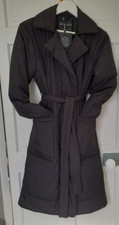Designer Padded Black Coat Size 36