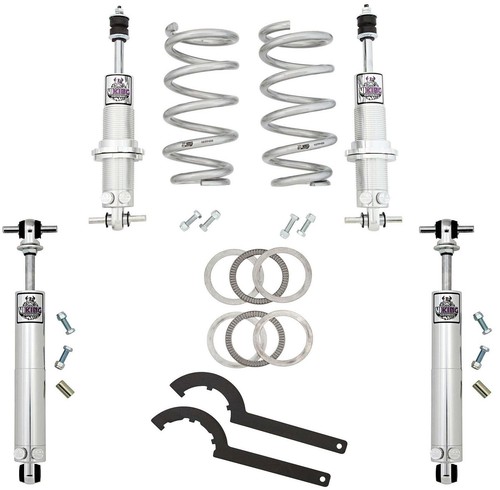 Viking Front Adjustable Coilover Spring & Rear Shock Kit 73-77 Monte ...
