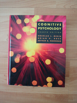 Cognitive Psychology 4th ed Medin Ross Markman auf Englisch Gebundes Sehr Gut!!!