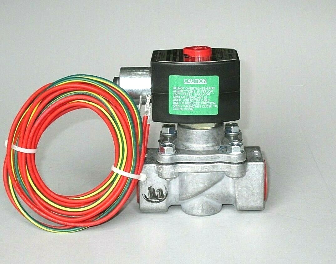 ASCO Fuel Gas Solenoid Valve EFL8215G030, 3/4" NPT, 120V Explosion