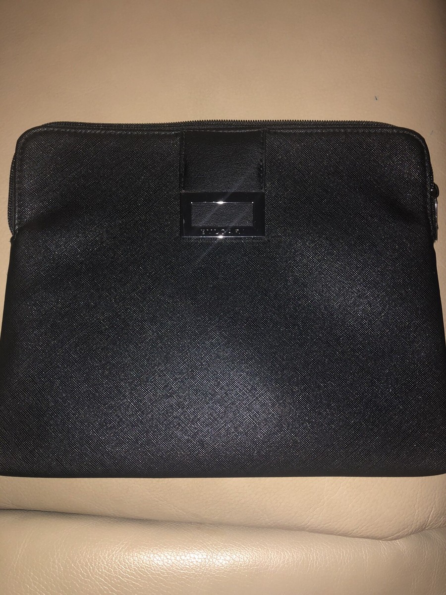 BVLGARI Leather iPad Case, cosmetic bag | eBay