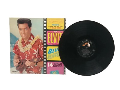 英LP Elvis Presley Blue Hawaii UK盤エラーレコード Elvis Presley - Blue Hawaii