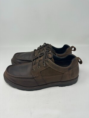 L.L. Bean Men's East Point Rugged English Moc Shoes TEK 2.5 Waterproof Sz 11.5M
