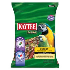Kaytee Forti-Diet Parrot Food, Feather Health, 8 lb