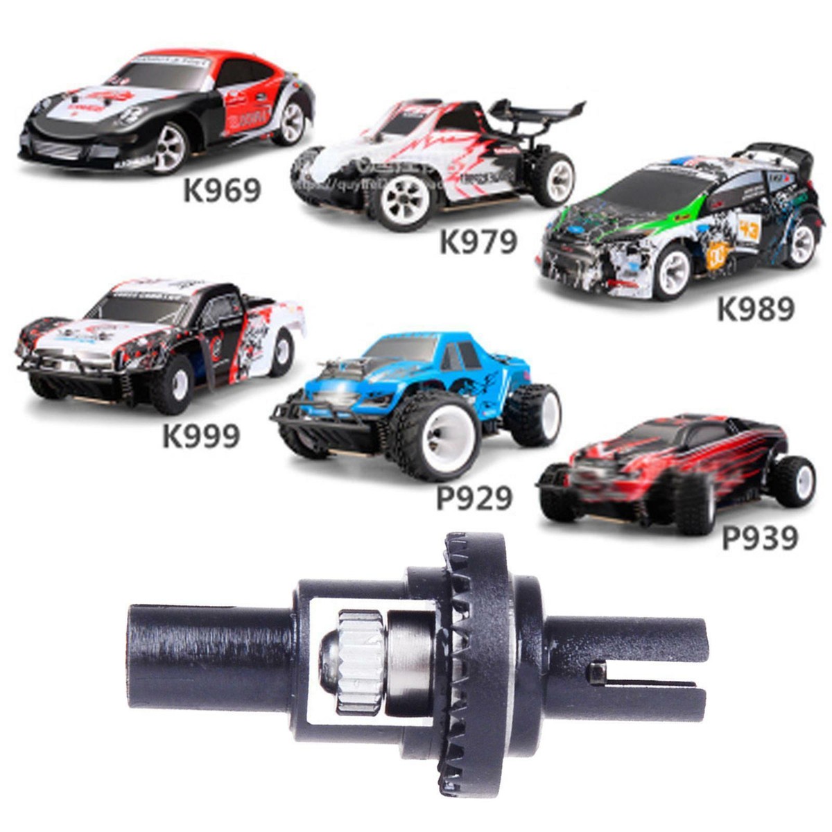 WLtoys 1/28 284131 K969 K979 K989 K999 RC Car, Metal Upgrade Parts To  Assemble The Whole Car Frame, with Gear | Fruugo UK For Wltoys P929 P939 K969 K979 K989 K999 1/28 2個 メタルリアステアリングカップターン