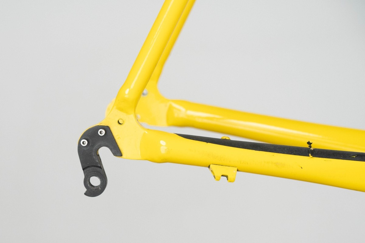 CANNONDALE CAAD3 YELLOW ALUMINIUM FRAME VINTAGE ROAD RACING BIKE