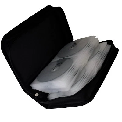 96 er TASCHE für CD/DVD/BLU-RAY AUFBEWAHRUNG BOX MAPPE FÜR CDs DVDs BD ROHLINGE